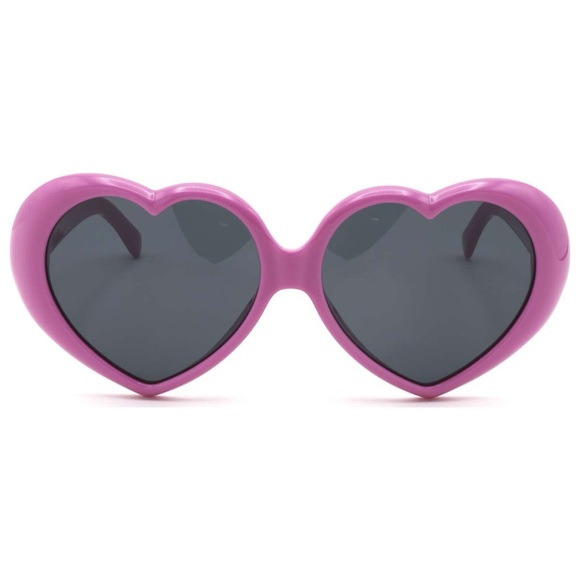 Moschino Pink Heart Sunglasses - Picture 2 of 3